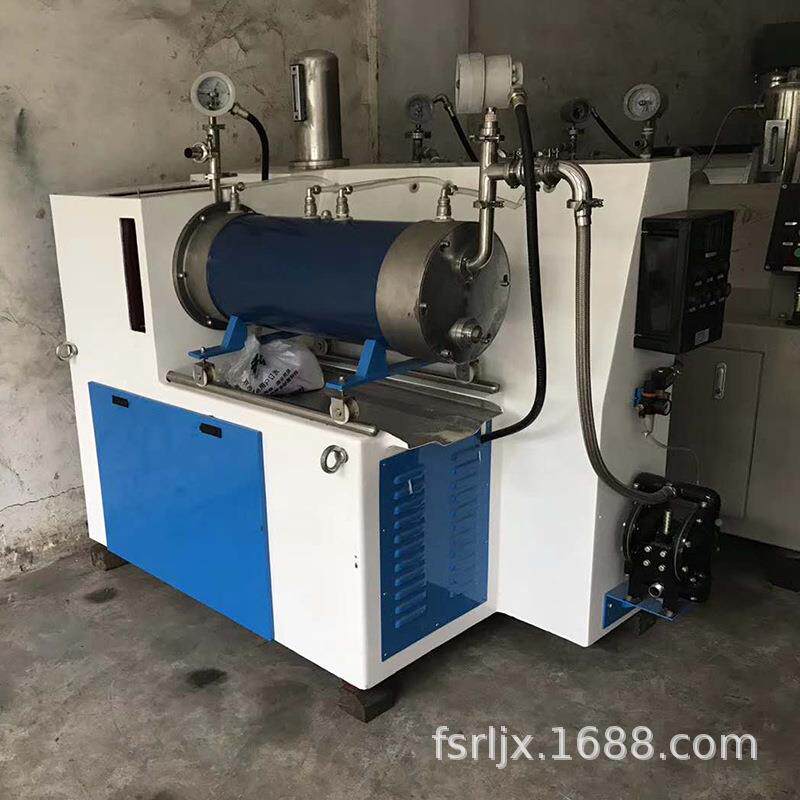 油防炭黑磨机 颜料工业漆漆色浆砂磨机 RL-WSM30东莞爆研涂料研磨