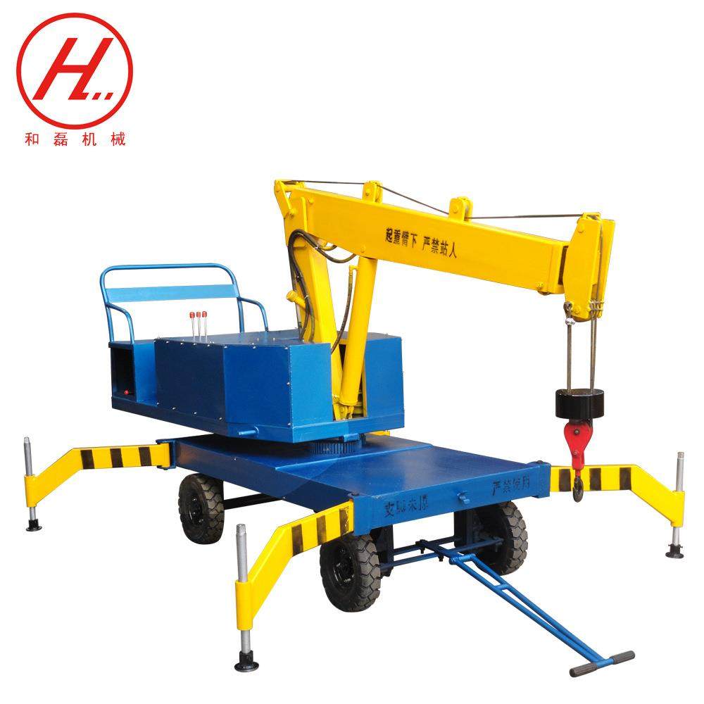 供应FDC-1T系列液压吊车电动液压旋转吊车全自动旋转吊车