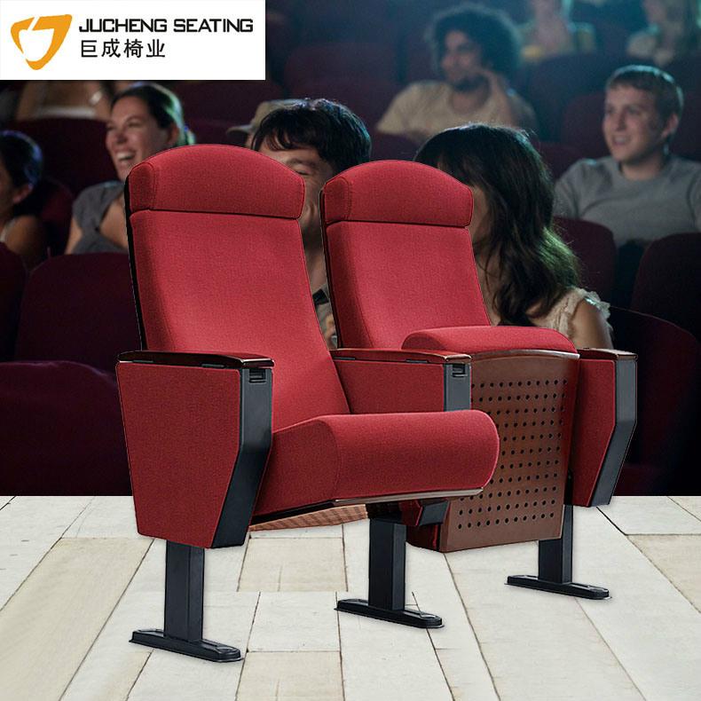 布艺礼堂椅子可折叠带写字板学校阶梯教室会议室音乐厅连排礼堂椅