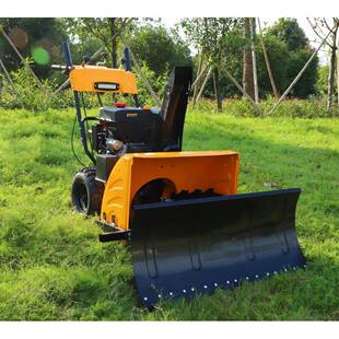 厂家直销摩擦式皮带扫雪机手推自走式抛雪机三合一除雪机商用型