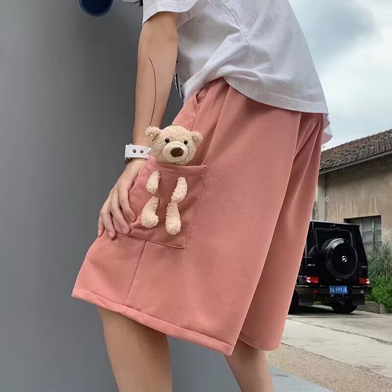 美式工装短裤男款夏季2024新款设计感小众裤子宽松大码休闲五分裤