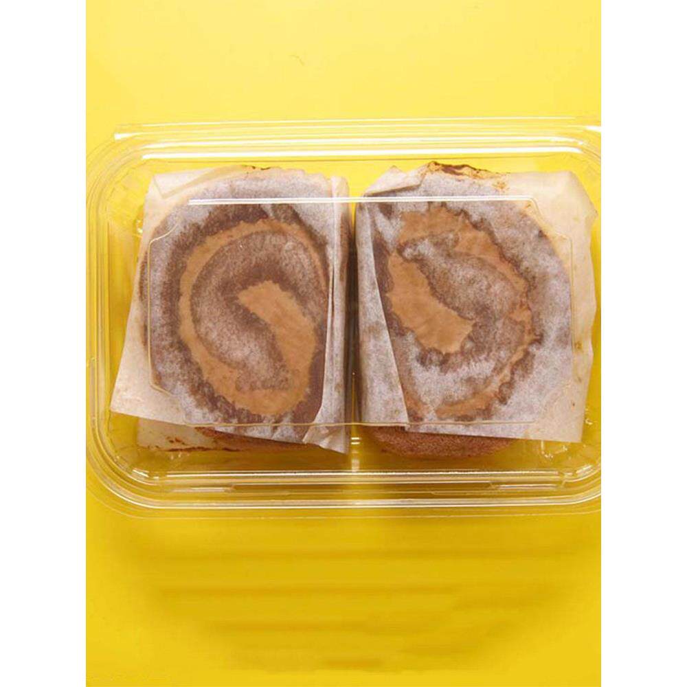 蔬果乐300克透明蛋糕饼干塑料糕点吸塑果盒密封食品瑞士卷包装盒
