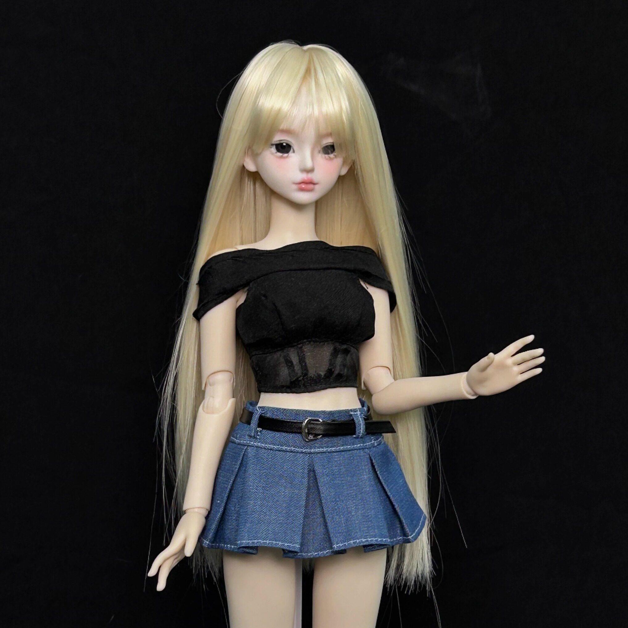 BJD娃衣SD3分4分6分娃衣女仆裙女巫魔法少女复古洛丽塔洋装连衣裙