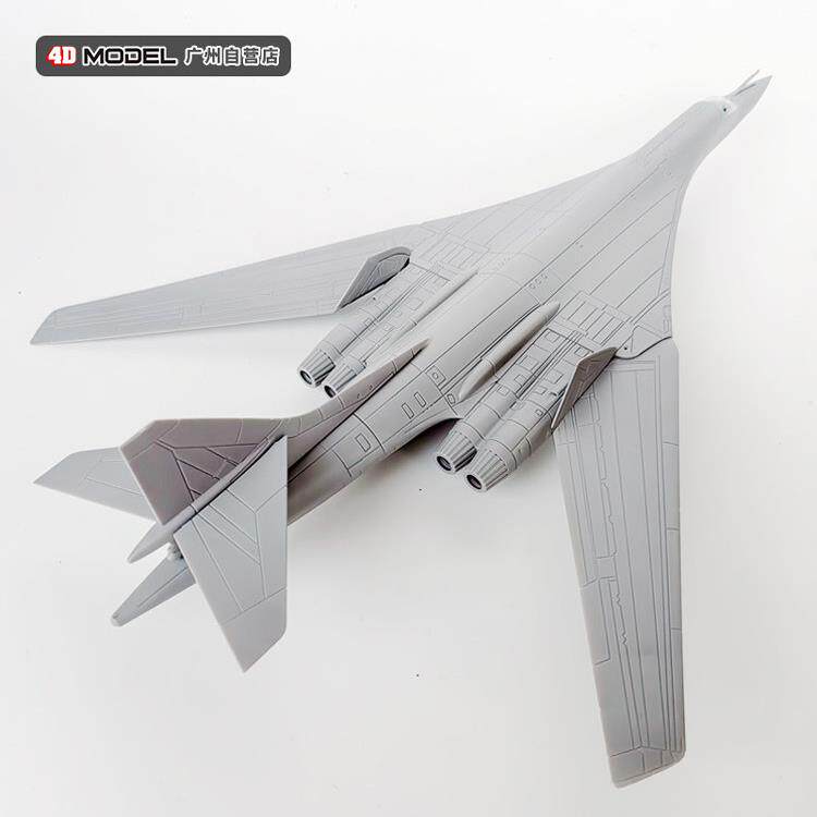 正版4D拼装1/144图-160战略轰炸机白天鹅军事模型飞机航模玩具礼