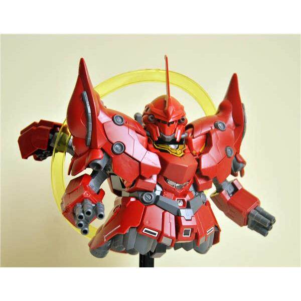 启越 SD/Q版 BB 392 NEO ZEONG 新吉翁自护号 拼装模型玩具带支架
