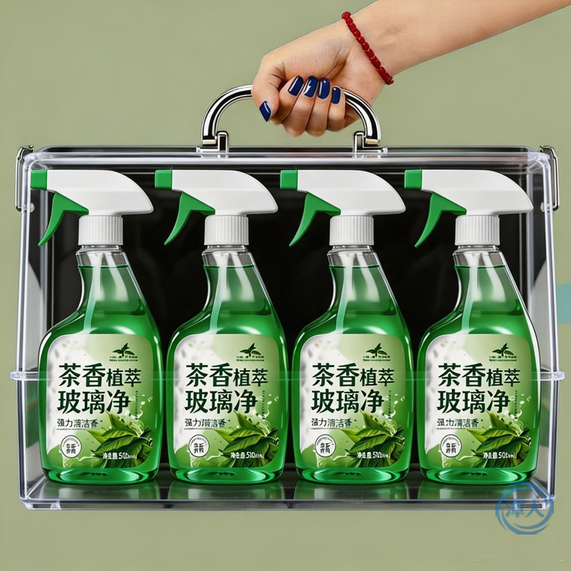 茶香玻璃清洁剂强力去污除垢浴室玻璃清洗剂家用神器窗户清洁神器