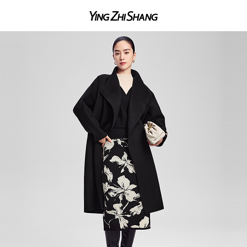 中长款风衣外套女春秋2025新款