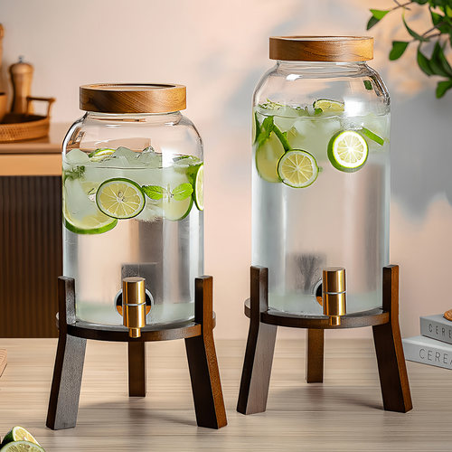 耐高温凉水壶带龙头果汁饮料桶