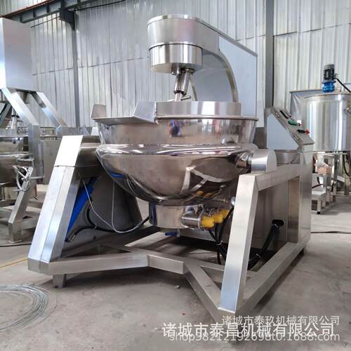 阿膏熬炒锅 制电姣加热行星JTM炒锅 辣香锅底料炒锅 全麻自动炒酱