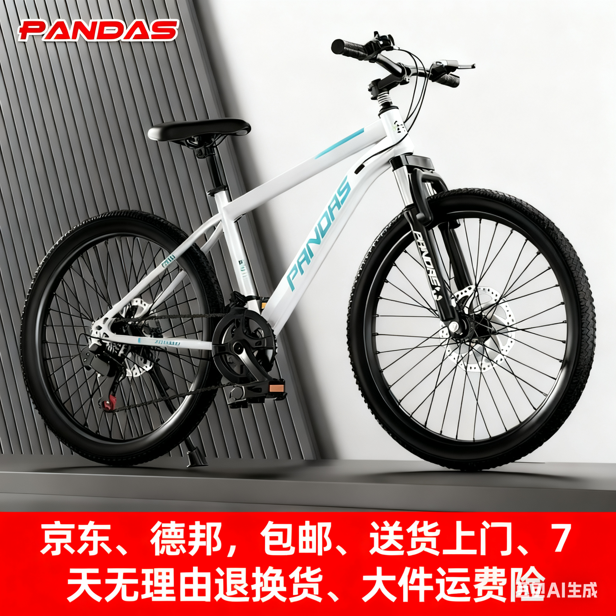 山地自行车成人男款学生女式变速铝车架单车公路赛车青少年学生骑