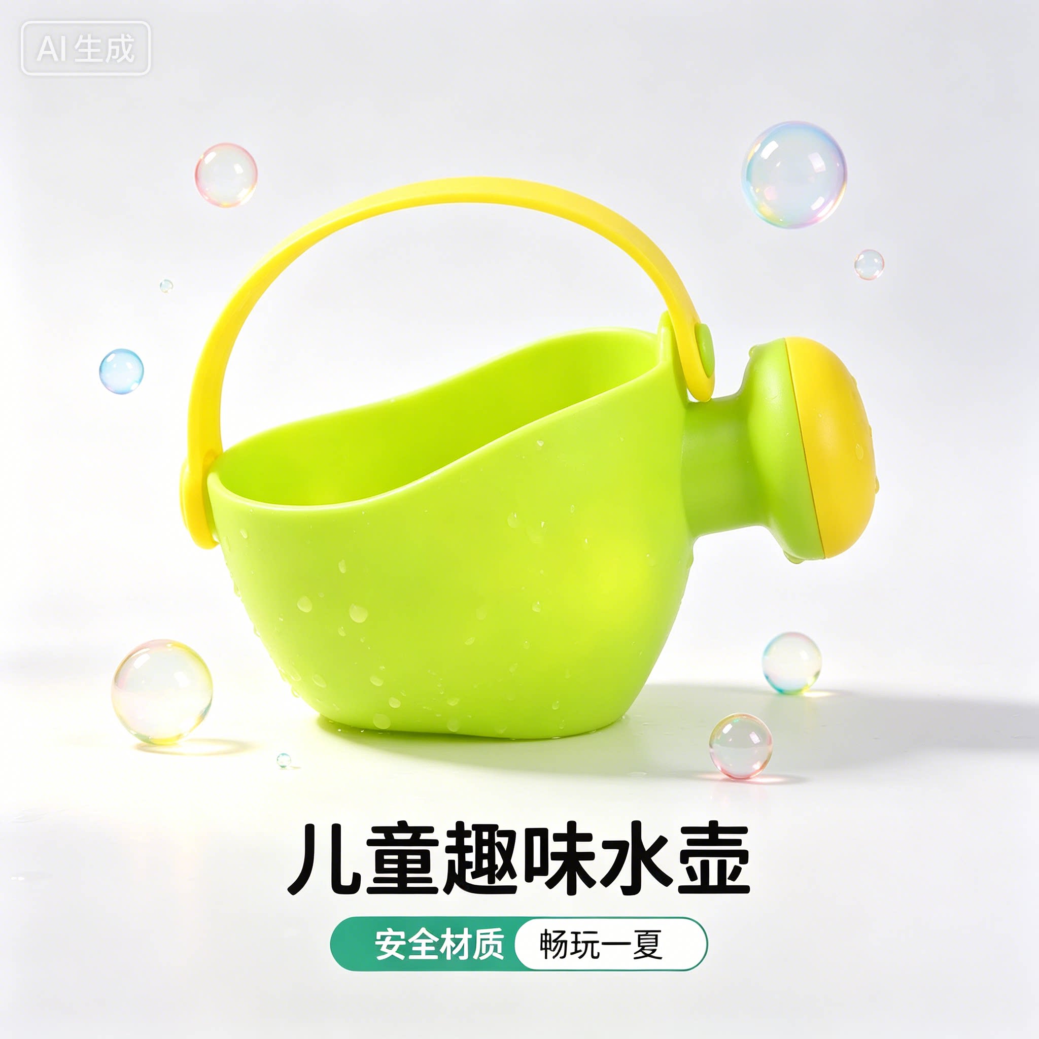 婴儿洗澡迷你花洒水壶勺玩具