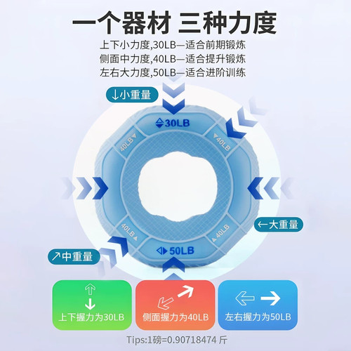 硅胶握力圈手指康复便携中考