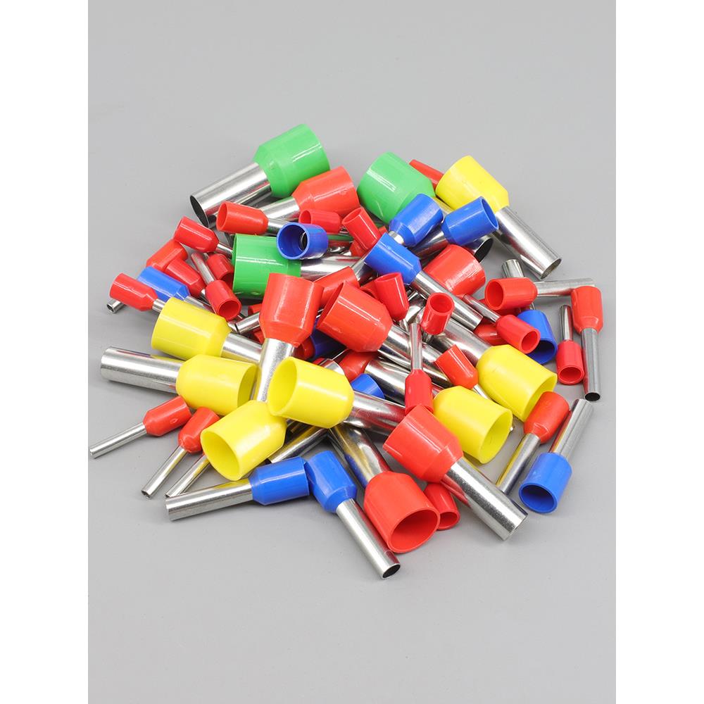 铜管管接线端子冷压7508欧洲冷压端子线连接器E0508