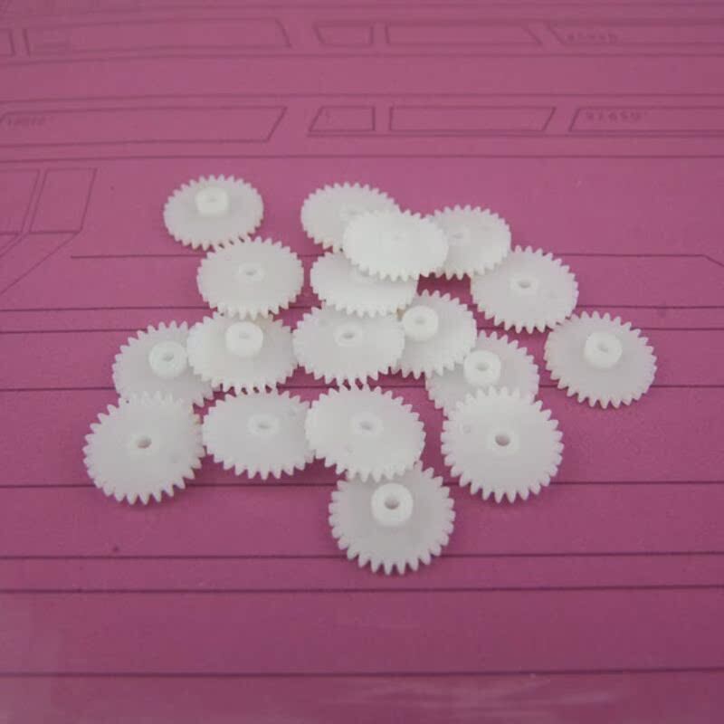 主轴单层齿轮282A 0.5模数 28齿 2MM内径 马达 车模 电机齿轮配件