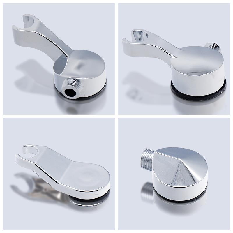 洗头床配件花洒喷头支架理髲店花洒座发廊冲头床转接头龙头双接管