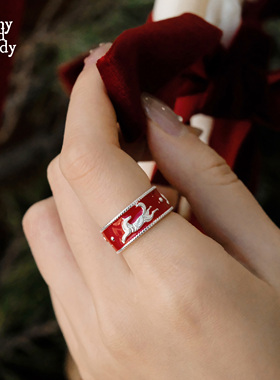 牧场之旅｜奔马珐琅戒指