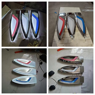 新别克4s店门头不锈钢发光车标定制亚克力吸塑镀铬发光新logo定做