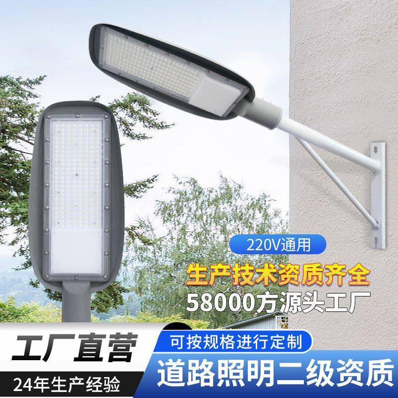 新农村壁挂路灯LED路灯头220V城市电户外小区小金豆路灯