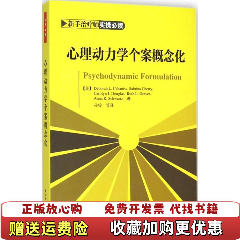 【正版图书】心理动力学个案概念化美Deborah L美Sabrina美Carolyn JDouglas 著孙铃 译中国轻工业出版社9787518400331
