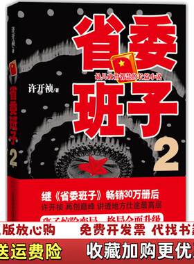 【正版图书】省委班子2许开祯著湖南文艺出版社9787540449193