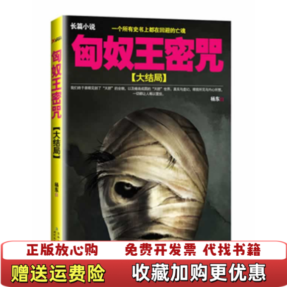 【正版图书】匈奴王密咒大结局杨东时代文艺出版社9787538740004