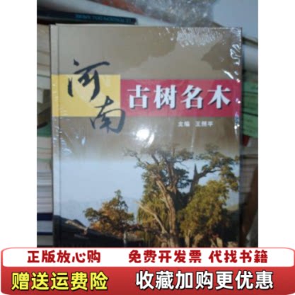 【正版图书】河南古树名木王照平  编河南科学技术出版社9787534946066