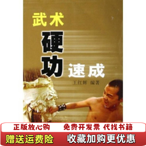 【正版图书】武术硬功速成王红辉  著人民体育出版社9787500928621