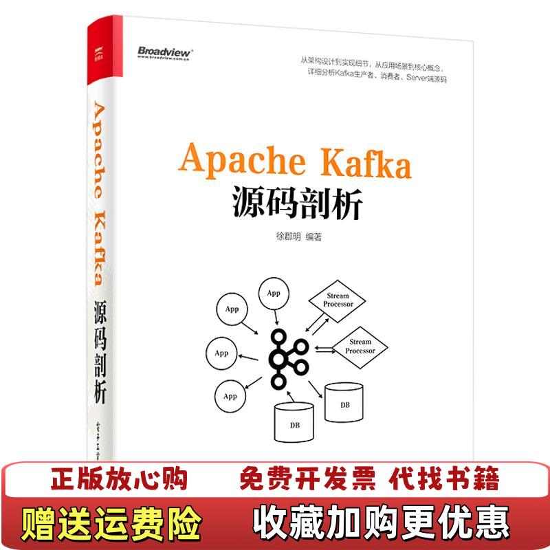 【正版图书】Apache Kafka源码剖析徐郡明  著电子工业出版社9787121313455