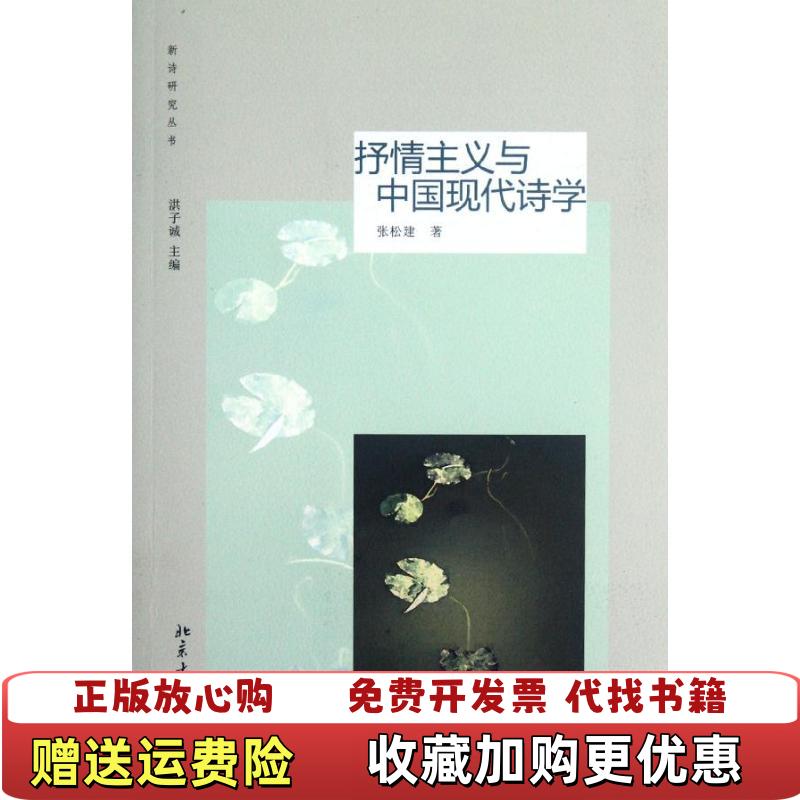 【正版图书】抒情主义与中国现代诗学张松建  著洪子诚  编北京大学出版社9787301207499