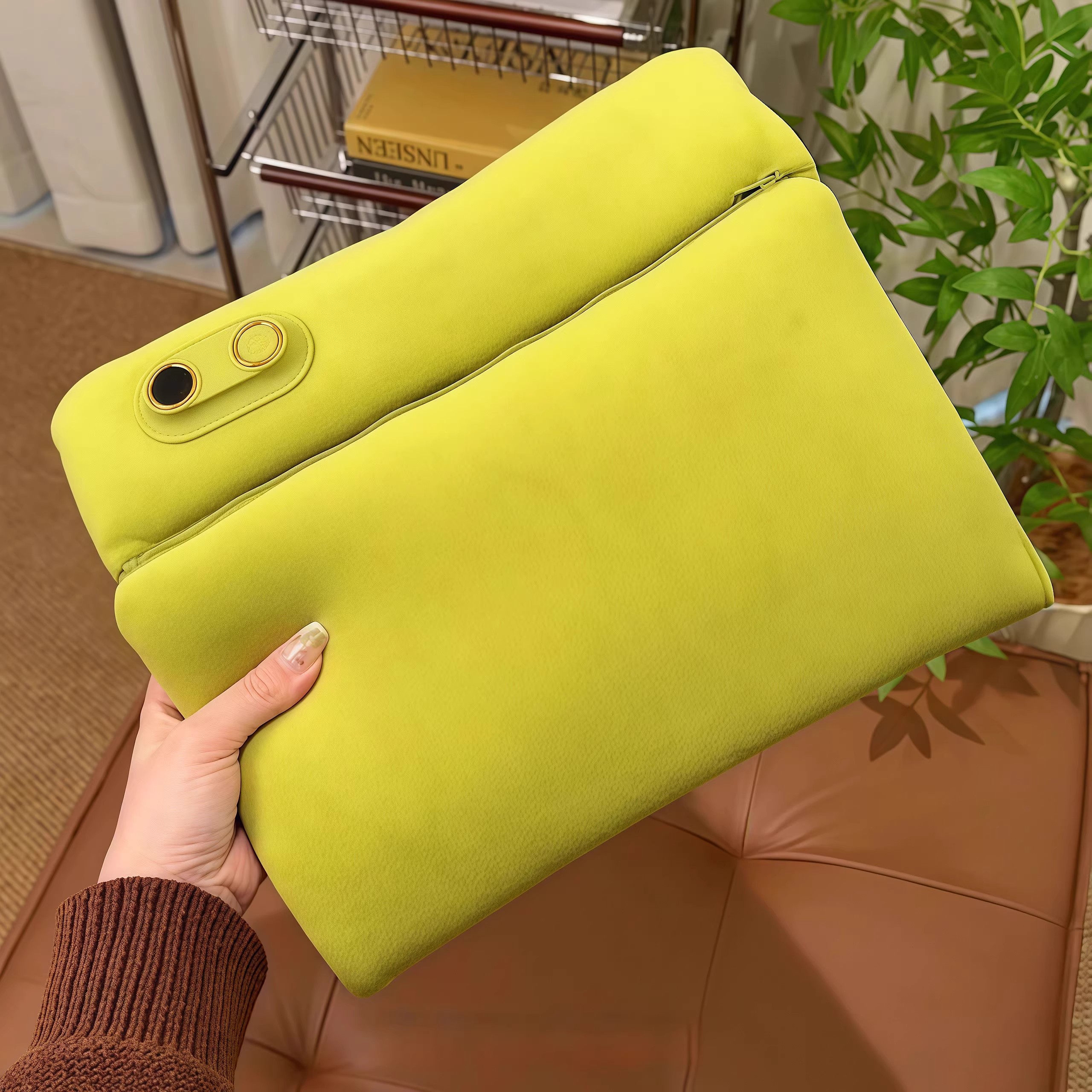 石墨烯无水暖手袋充电款自发热暖手宝暖宫腰带姨妈神器暖被窝神器