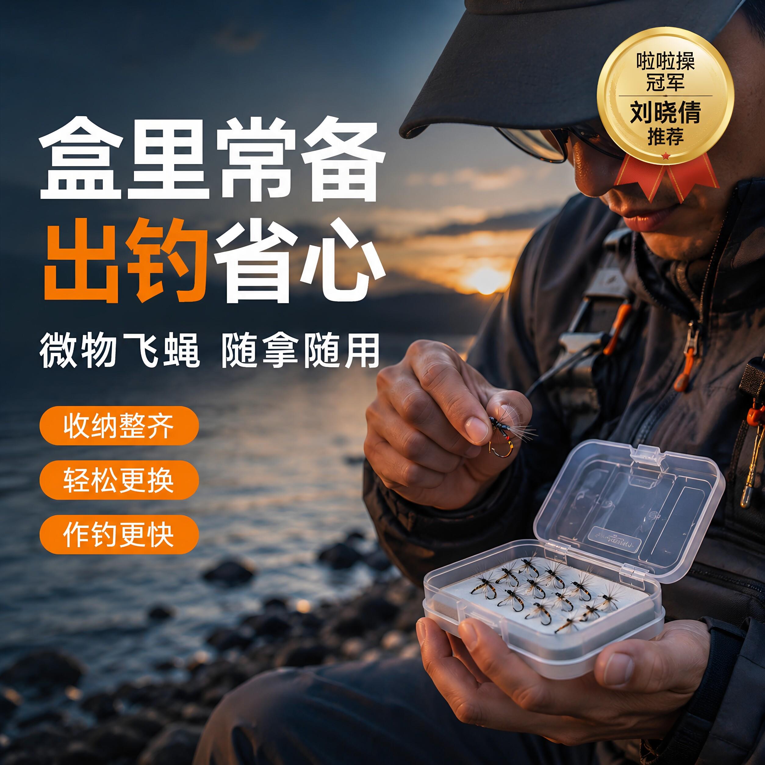 蓑羽腹节摇蚊格里菲斯路亚钩