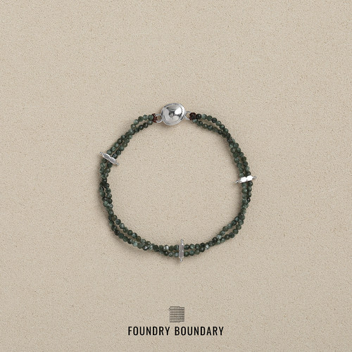 FOUNDRYBOUNDAR绿龙晶Y手链