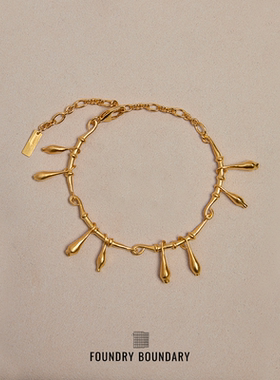 FOUNDRYBOUNDARY石榴树吊坠手链