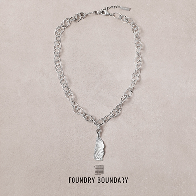 FOUNDRY BOUNDARY环形交叠项链