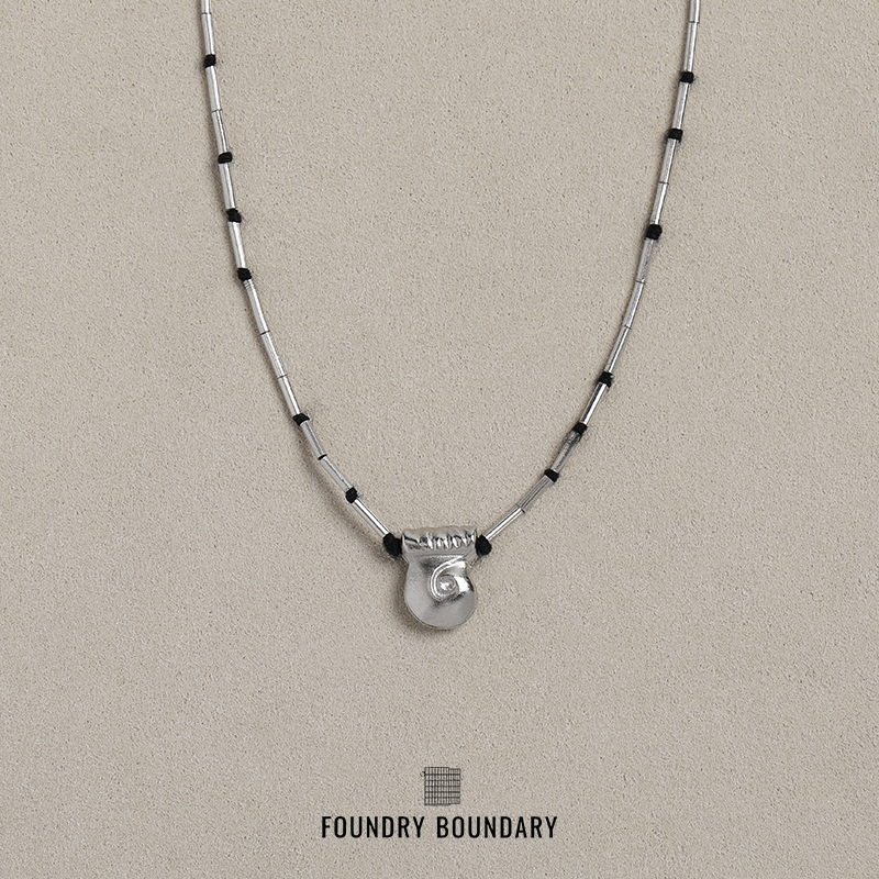 FOUNDRYBOUNDARY小螺旋项链