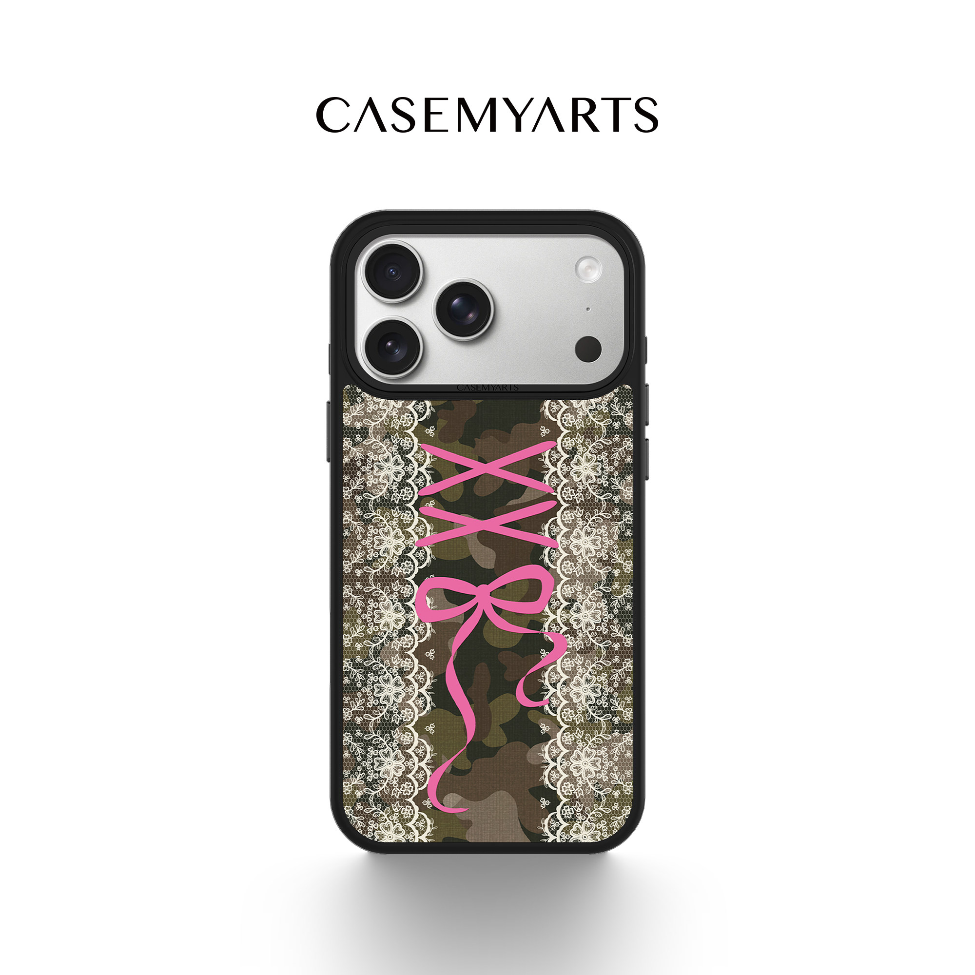 CASEMYARTS 丛林蕾丝轻薄防摔磁吸苹果手机壳iPhone17/16/15/14/Pro/Max