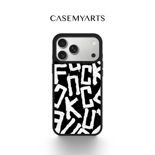 CASEMYARTS涂鸦字母轻薄手机壳