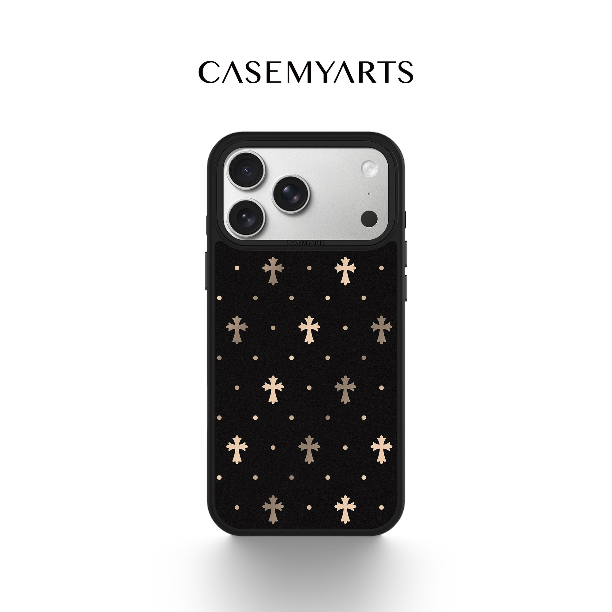 CASEMYARTS十字星轻薄防摔磁吸苹果手机壳iPhone17/16/15/14/Pro/Max
