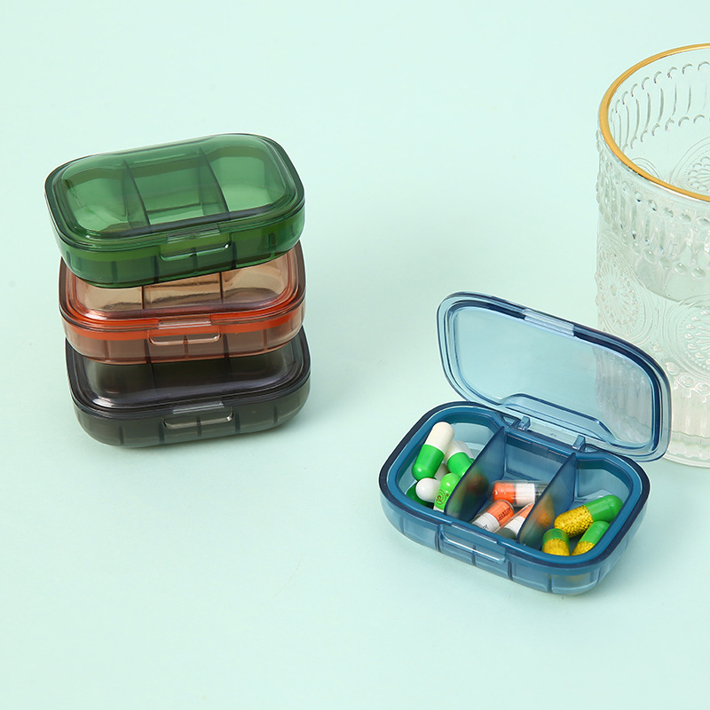 藥片小分藥盒便攜密封裝