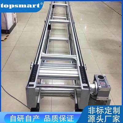 单倍速输送机输送线08BS托盘输送线现场装车间自动化输送线