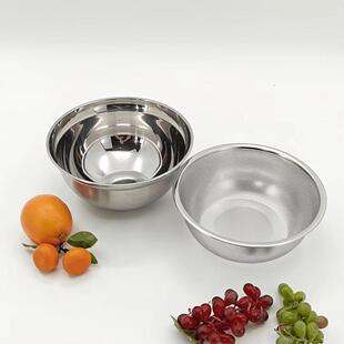 BH骑士套盆不锈钢淘米盆洗菜盆滤水盆18/10材质（2件套）