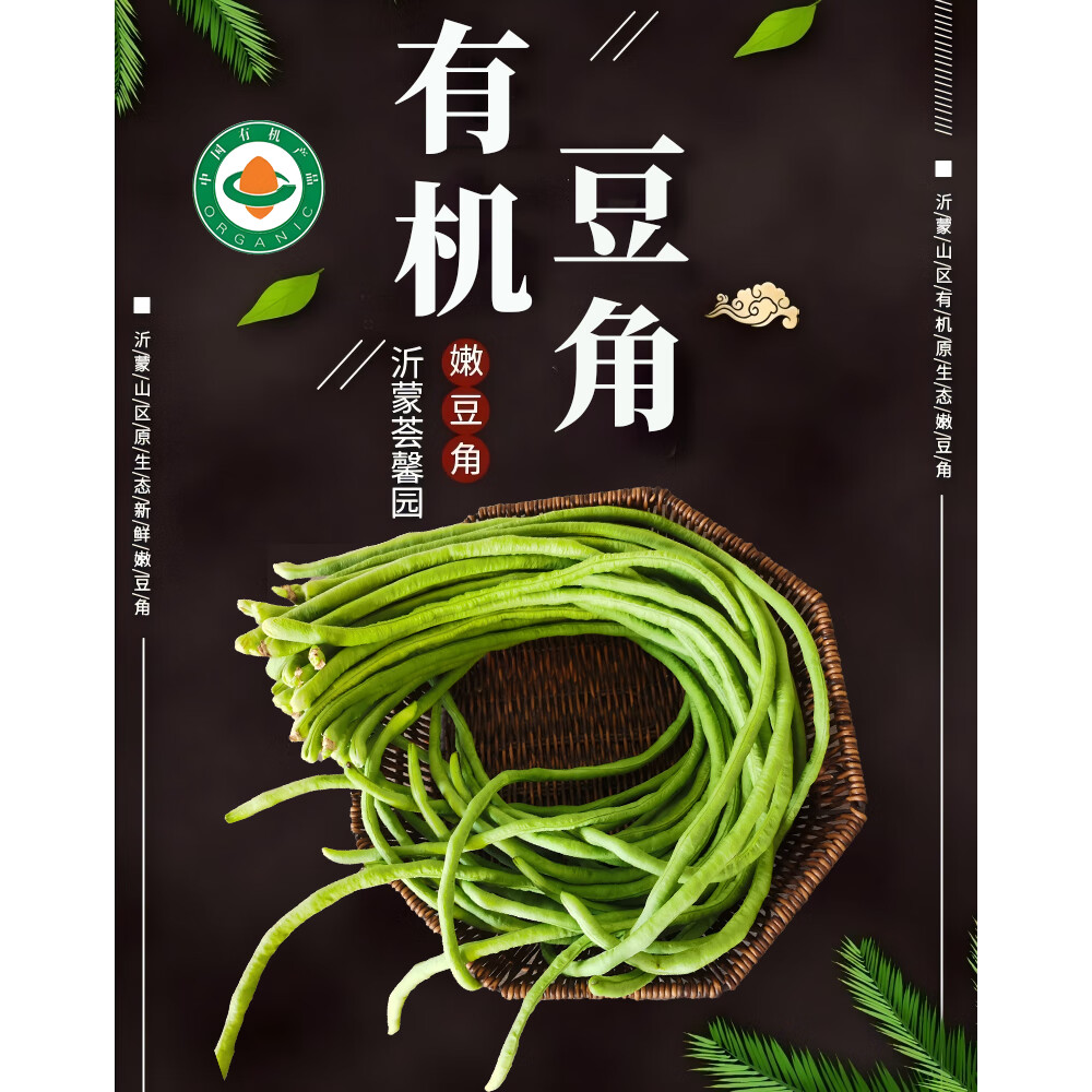 沂蒙荟馨园农家自种现摘鲜嫩豇豆