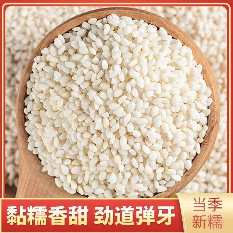 白糯米长圆糯米饭包粽子做糍粑