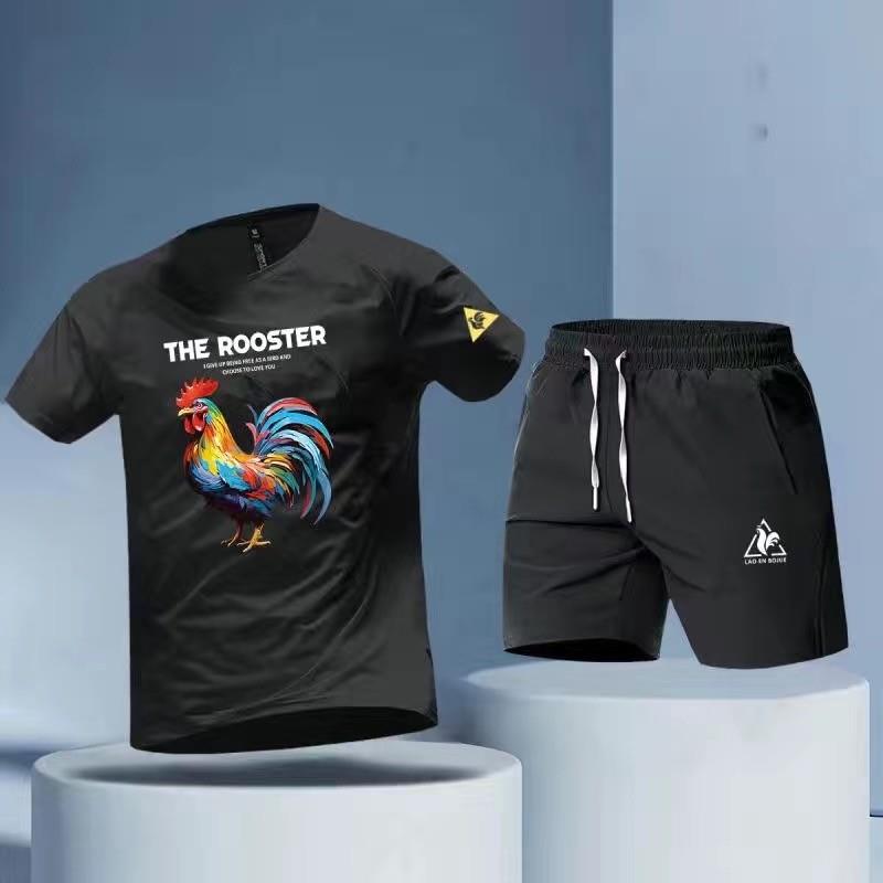2025公鸡新运动套装男跑步