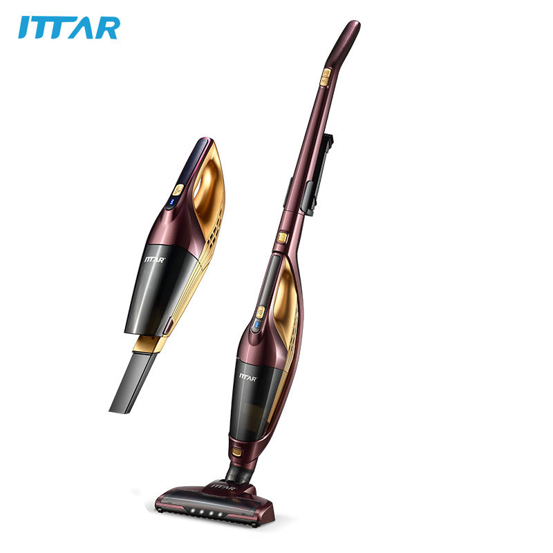 伊塔立式无线吸尘器家用车载无绳手持式充电非静音强力锂电无耗材