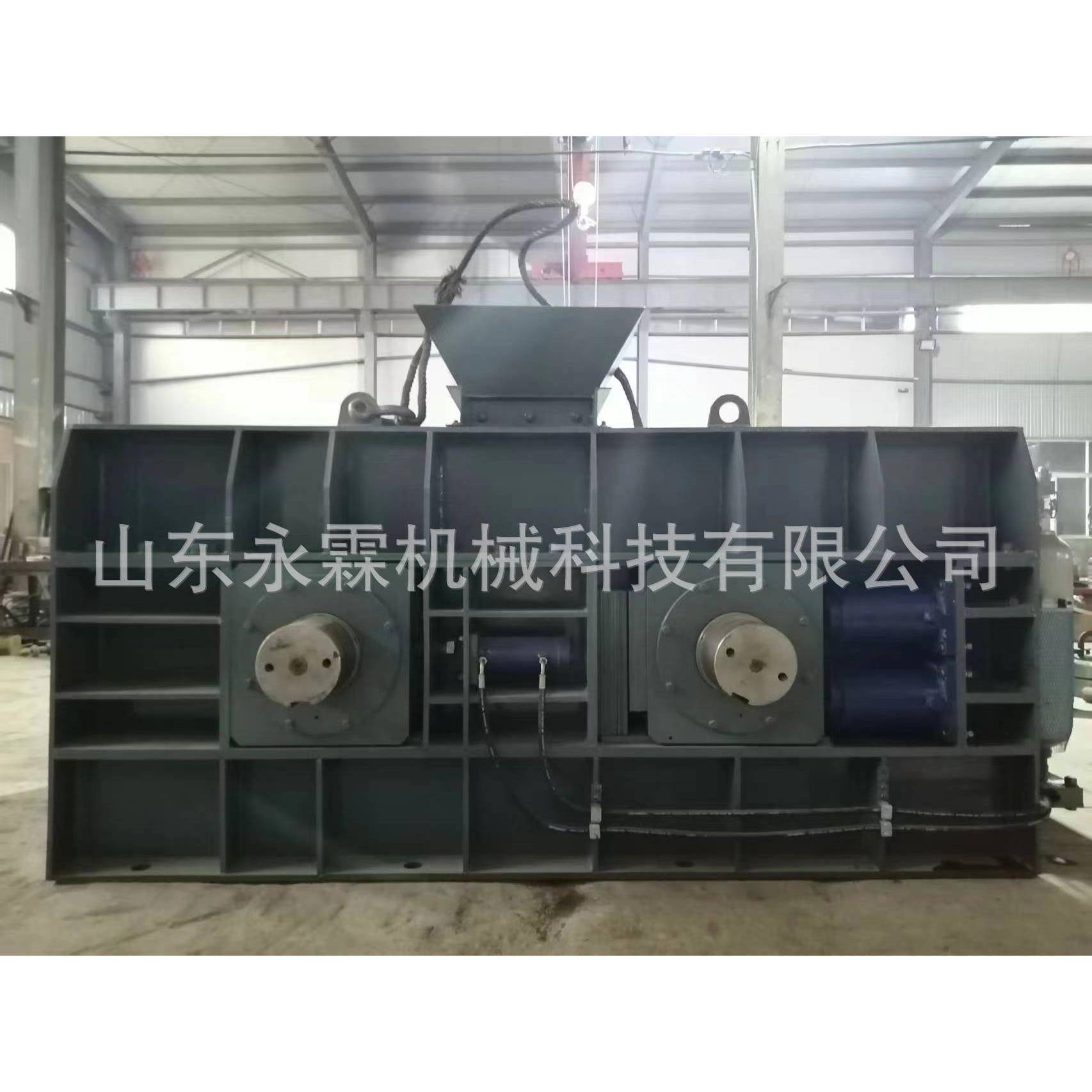 钢渣炉料双辊式制砂机陶瓷玻璃煤块粉碎机建筑材料石料对辊式破