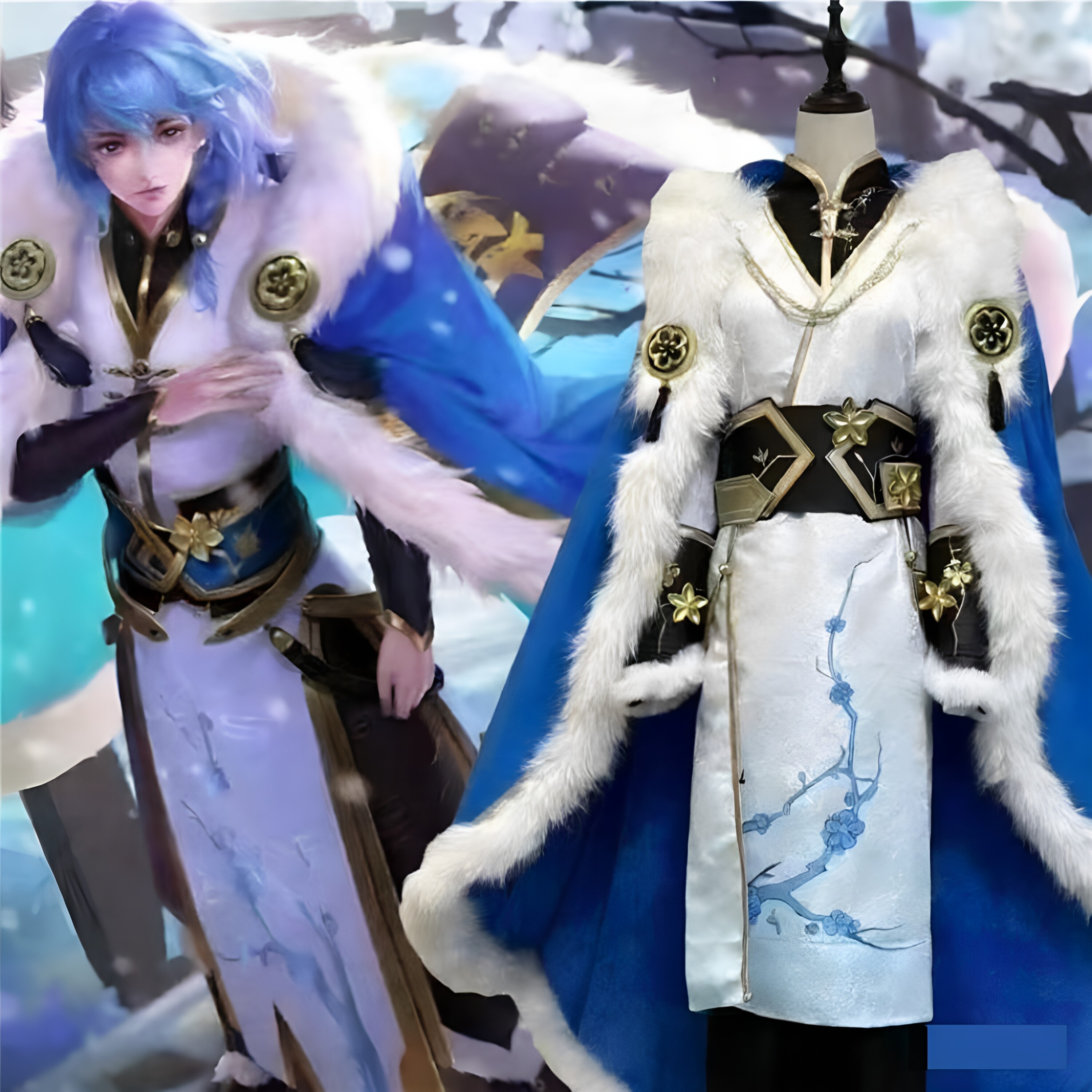 王者荣耀cos服弈星踏雪寻梅cosplay游戏服装奕星少年cos服全套