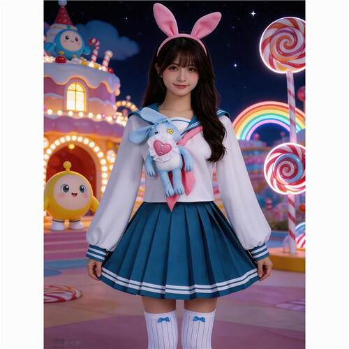 蛋仔派对cos服转校生桃乐丝成人儿童游戏同款二次元cosplay服全套
