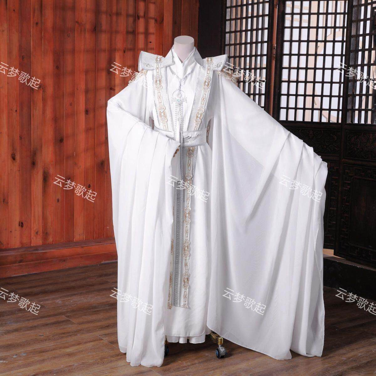 二哈白猫师尊月灼同款山