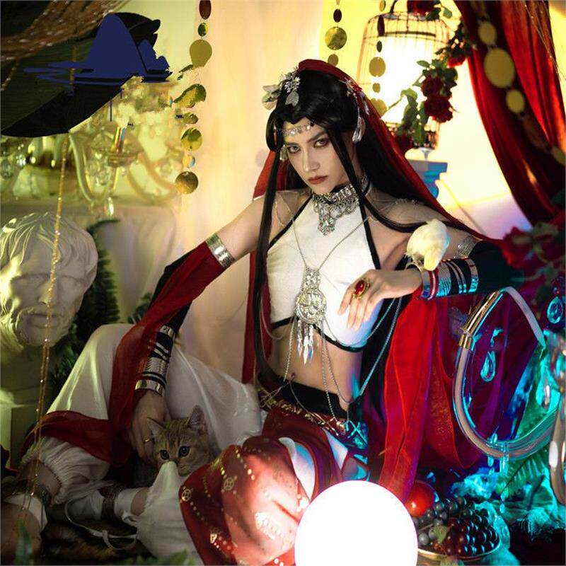 天官赐福异域谢怜cos服 入楼兰 衍生西域美人歌姬cosplay套装女装